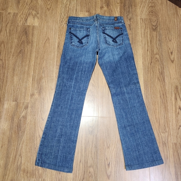7 For All Mankind Classic Blue Women's Jeans, Size 26 - Picture 4 of 8